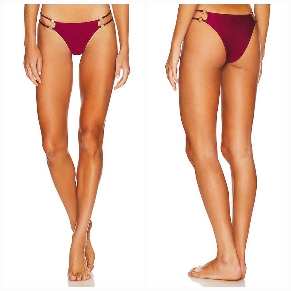 lovewave the Cobain Bottom in Oxblood Red